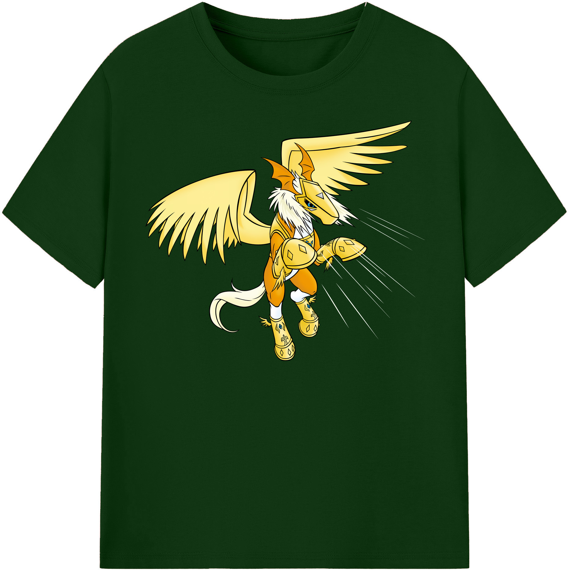 （画像用） Digimon デジタルモンスター/デジモン 綿100％半袖Tシャツ（フロントプリント）